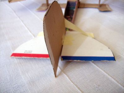 My Cardboard Biplane "KD-1"
