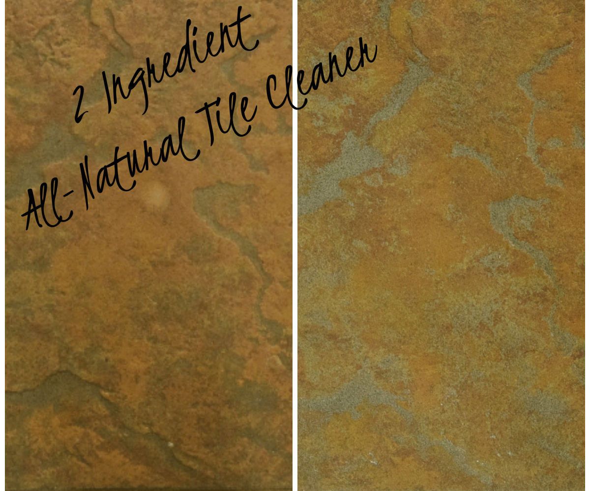 2 Ingredient All-Natural Tile Cleaner