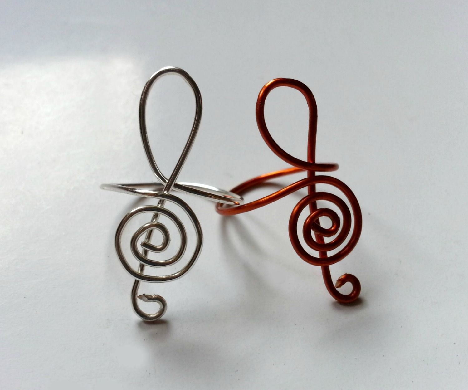 DIY G-Clef Inspired Ring