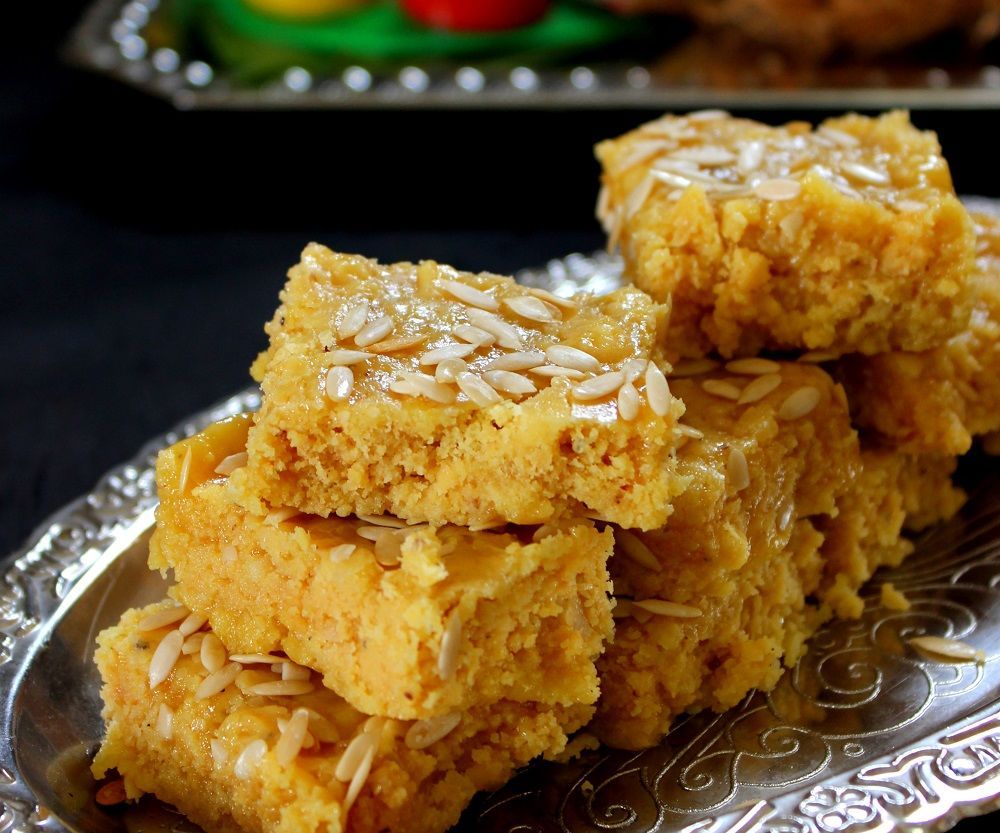 Pumpkin Coconut Burfi