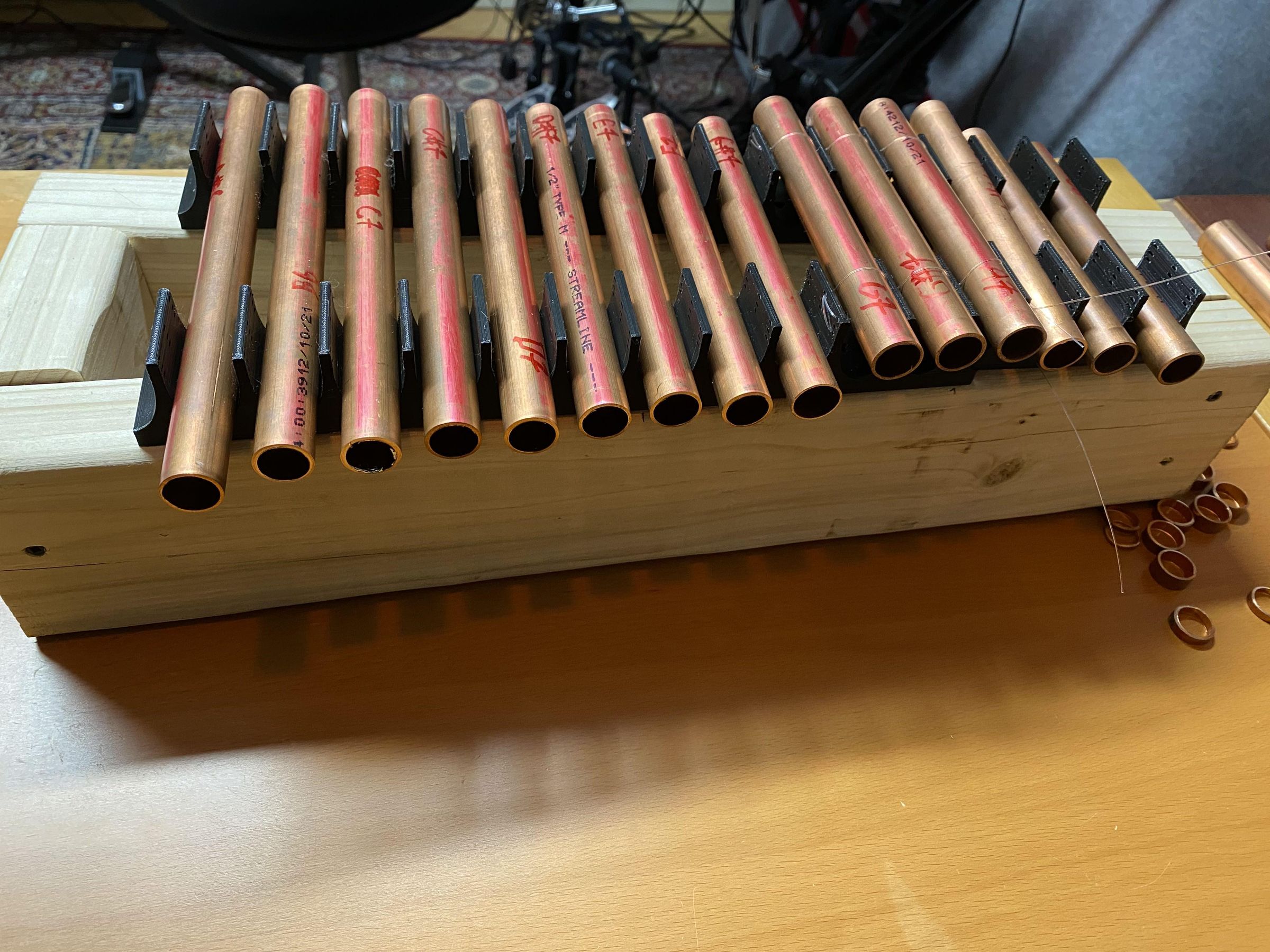 Copper Pipe AutoGlockenspiel 6 Steps (with Pictures) Instructables