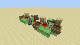 Semi Auto Flying Machine Java Minecraft Flying Machines : 7 Steps (with Pictures) - Instructables