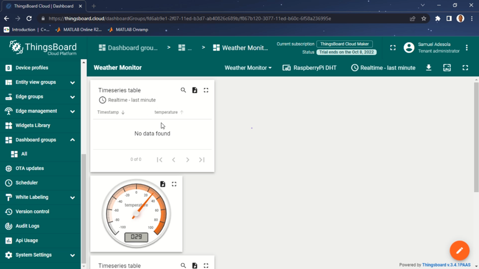 How to Send Data From Raspberry Pi to Thingsboard Cloud - Instructables