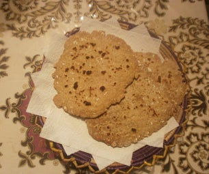 Sami Flatbread With Syrup and Oats