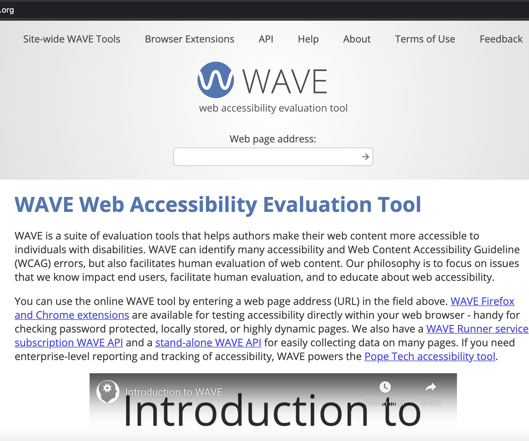 Testing Accessible Websites