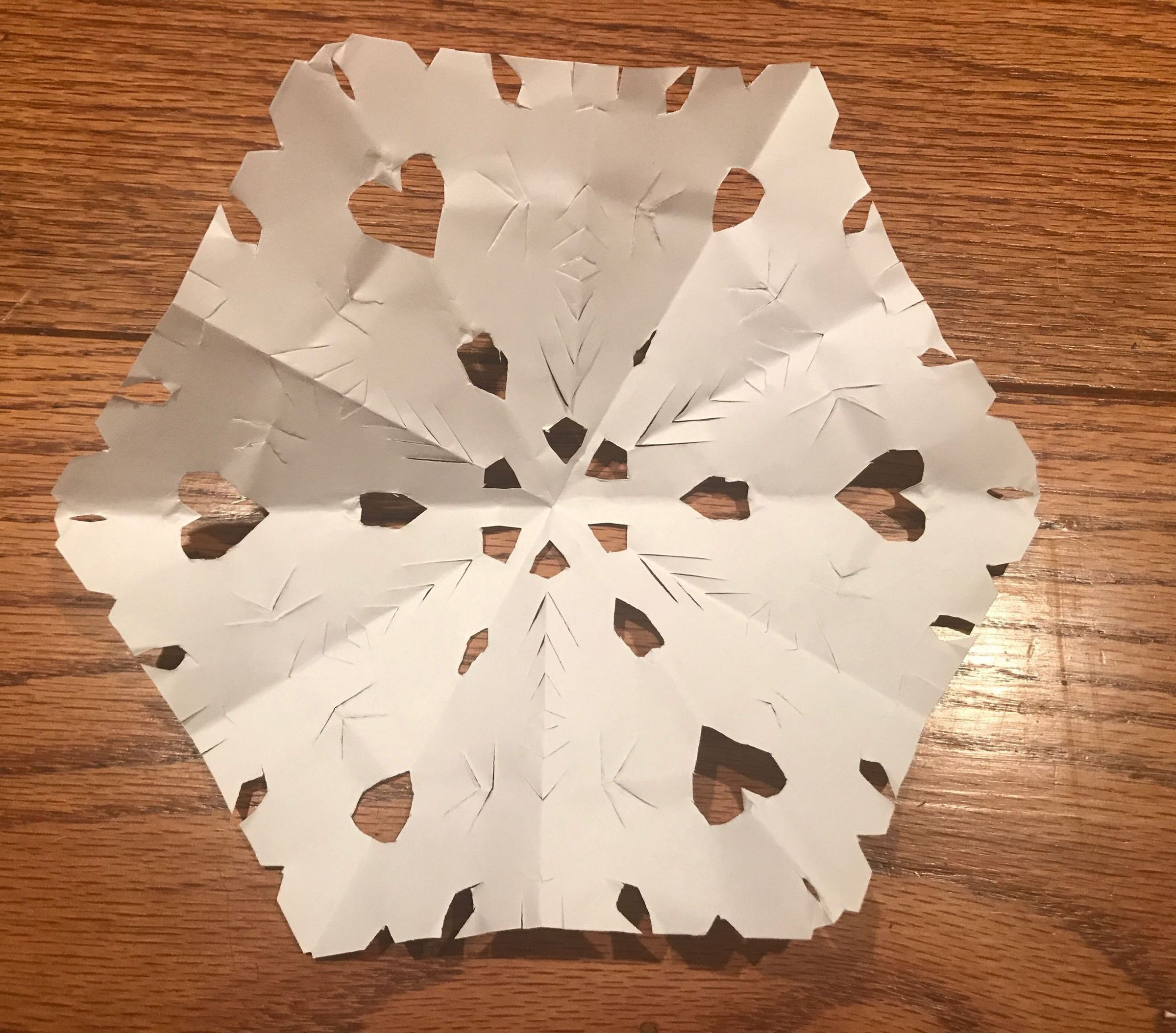 How to Make a Paper Snowflake!