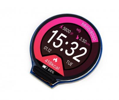 Connected Round Screen (240x240, GC9A01 Controller) to Raspberry PI!