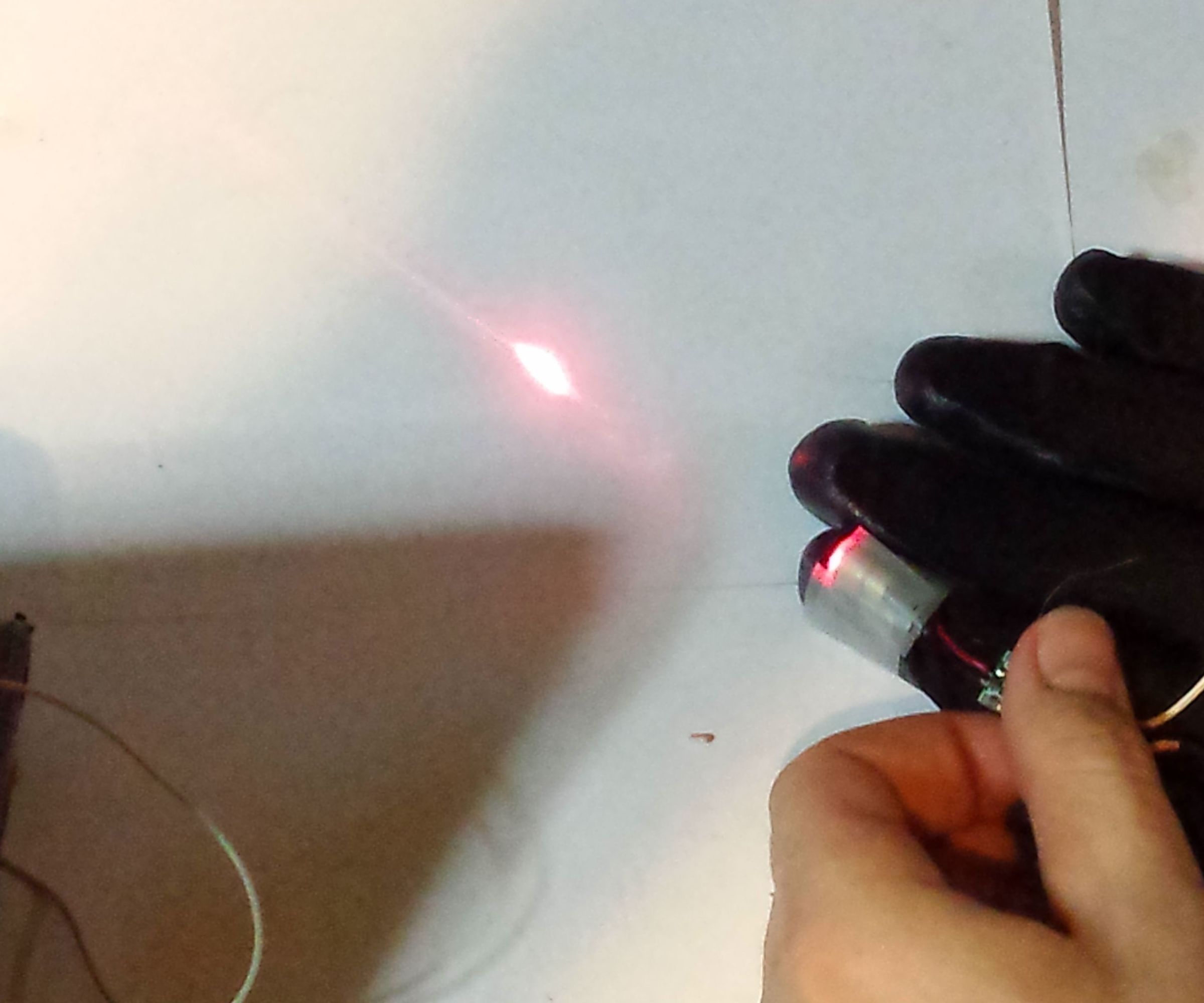 Burning Laser Glove