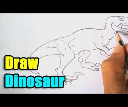 How to Draw a Dinosaur