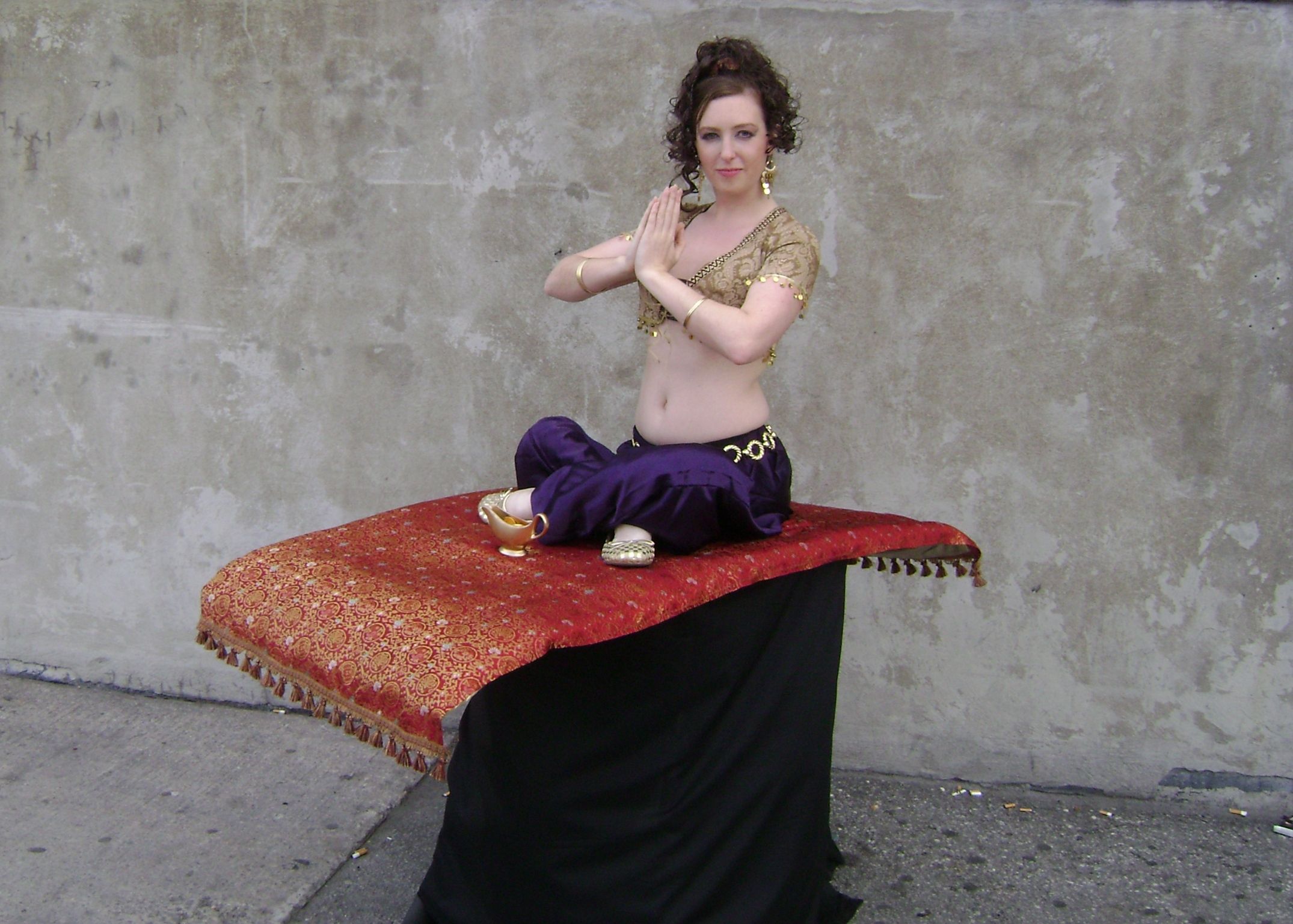 Genie on a Flying Carpet Costume