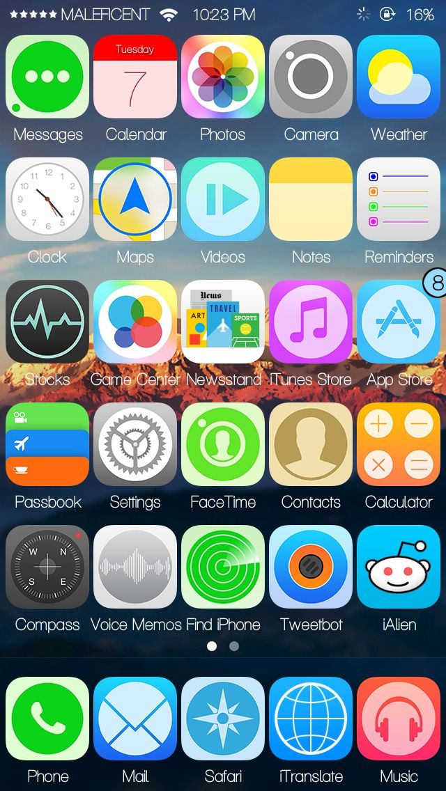 How to Make Five Icons on Jailbroken IDevice