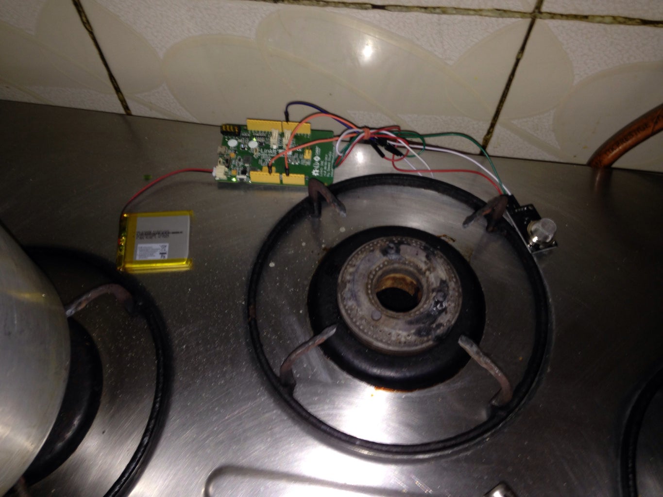 DIY Gas Leak Detector With LinkitONE : 7 Steps (with Pictures ... Circuit Diagram