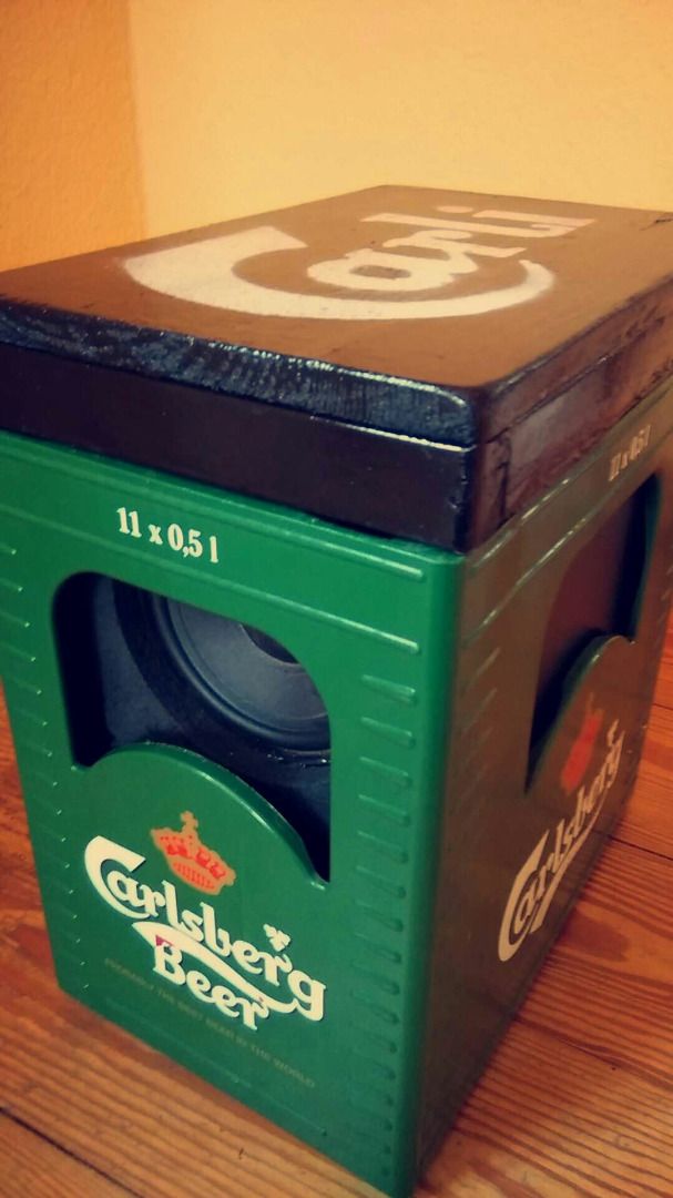 Beer Crate Boombox