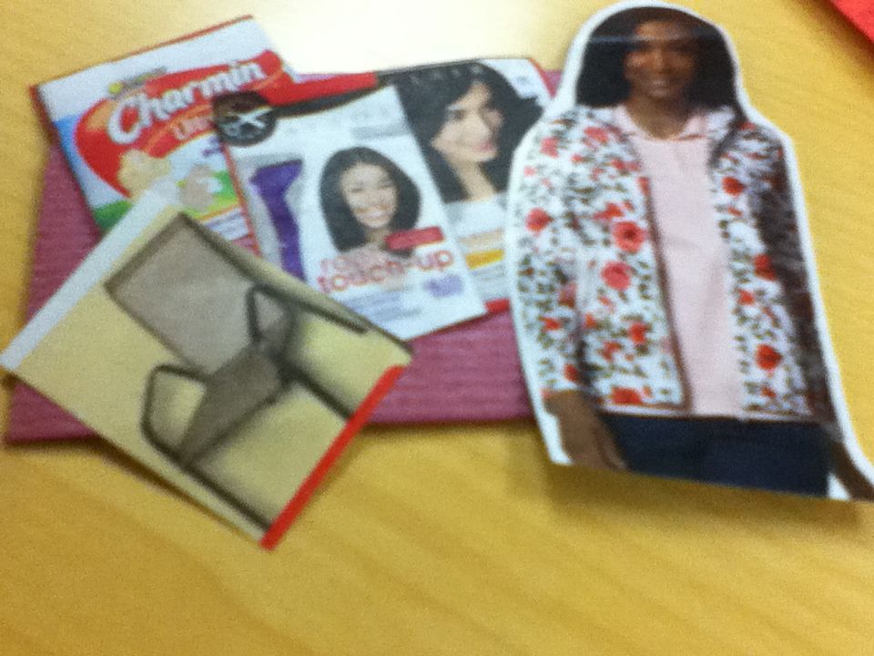 Rhyming Word Collage