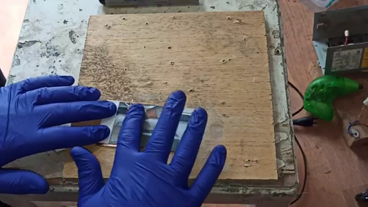 Applying Nail Polish Remover