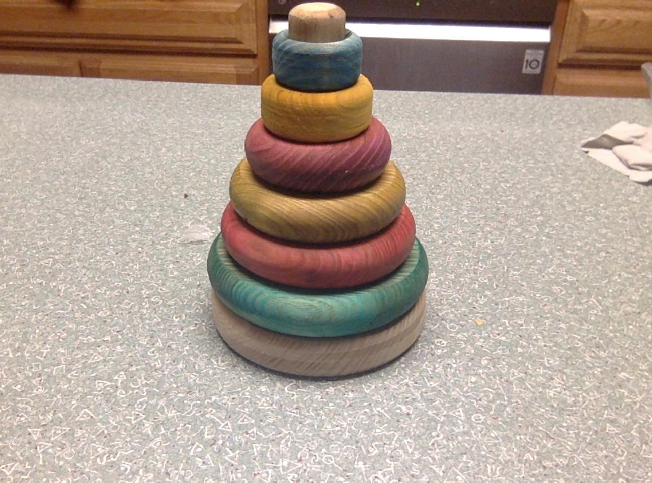 Stacking Ring Toy 5 Steps (with Pictures) Instructables