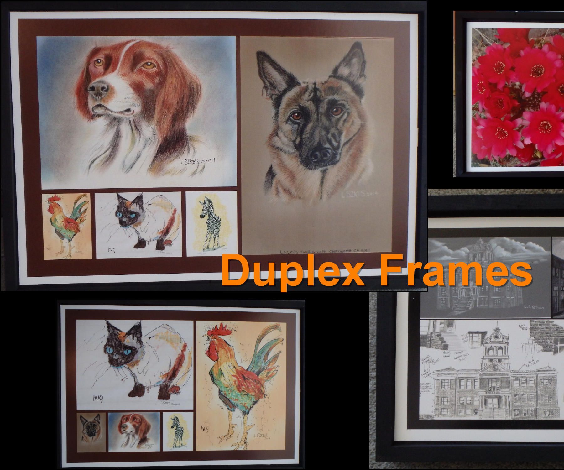 Duplex  Frames for Your Artwork