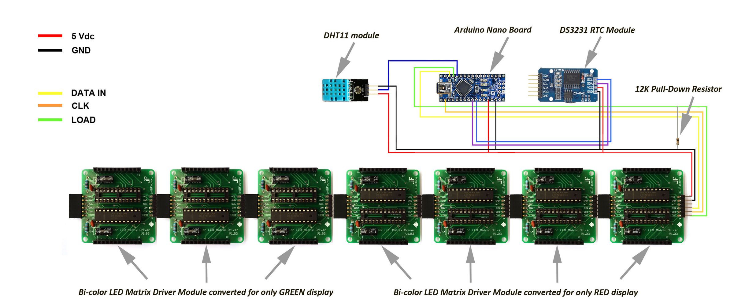 Arduino Parola Zone Time Msg Display 5 Steps (with Pictures