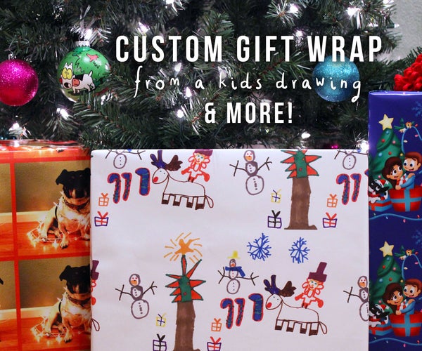 Creating Custom Gift Wrap