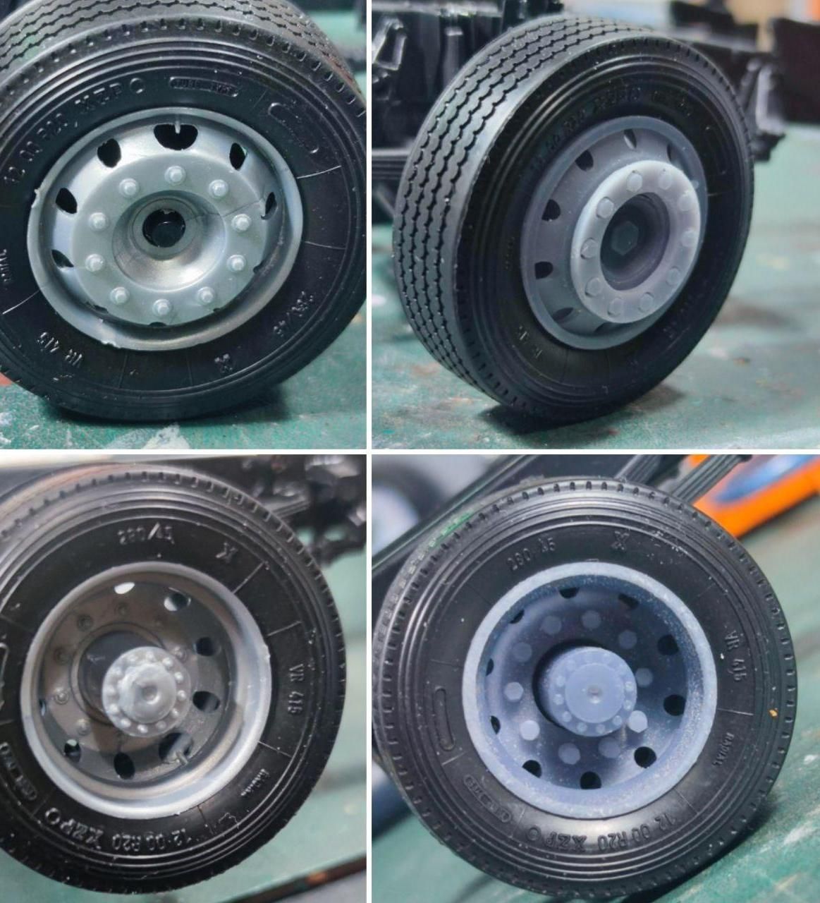 Mejoras Para Maquetas De Camiones De Italeri (llantas) / Improvements for Italeri Model Trucks (rims)