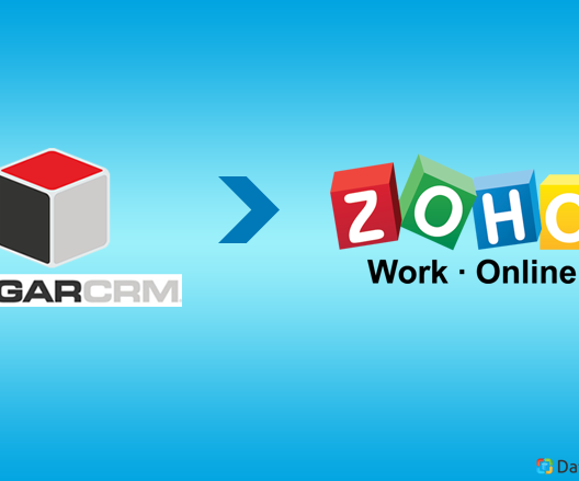 SugarCRM to Zoho Migration: Comprehensive  Point-to-Point Instruction 