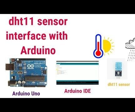Temperature and Humidity Sensor(dht11) Interface With Arduino : 4 Steps ...