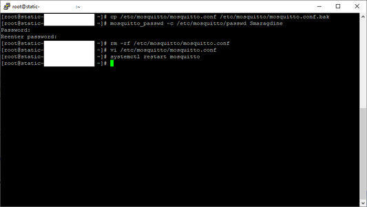 Securing "mosquitto"