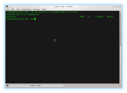 Trying to Copy a File From Your Pc to the Intel Edison by Scp
