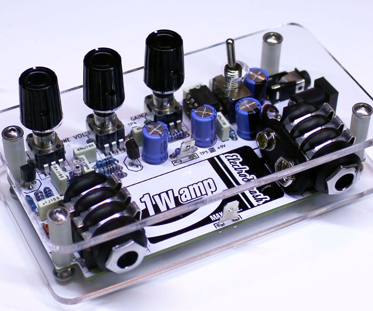 1Wamp  Guitar Amplifier  - Open Hardware