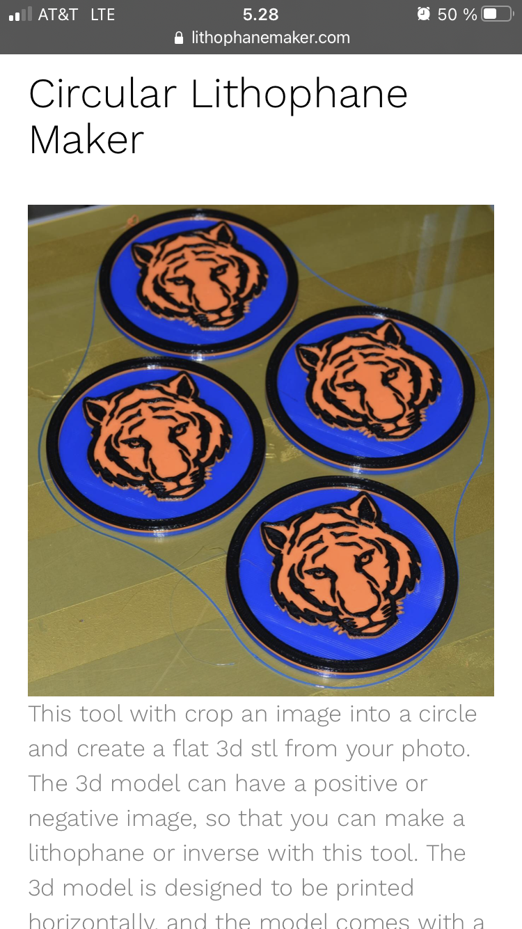 Custom 3d Printed Pendant