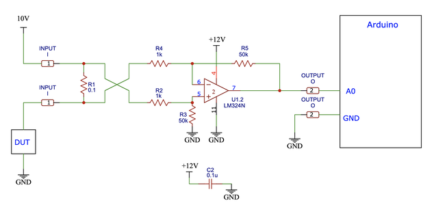 How to Design a Circuit to Make Your Microcontroller Read Any Current ... Circuit Diagram