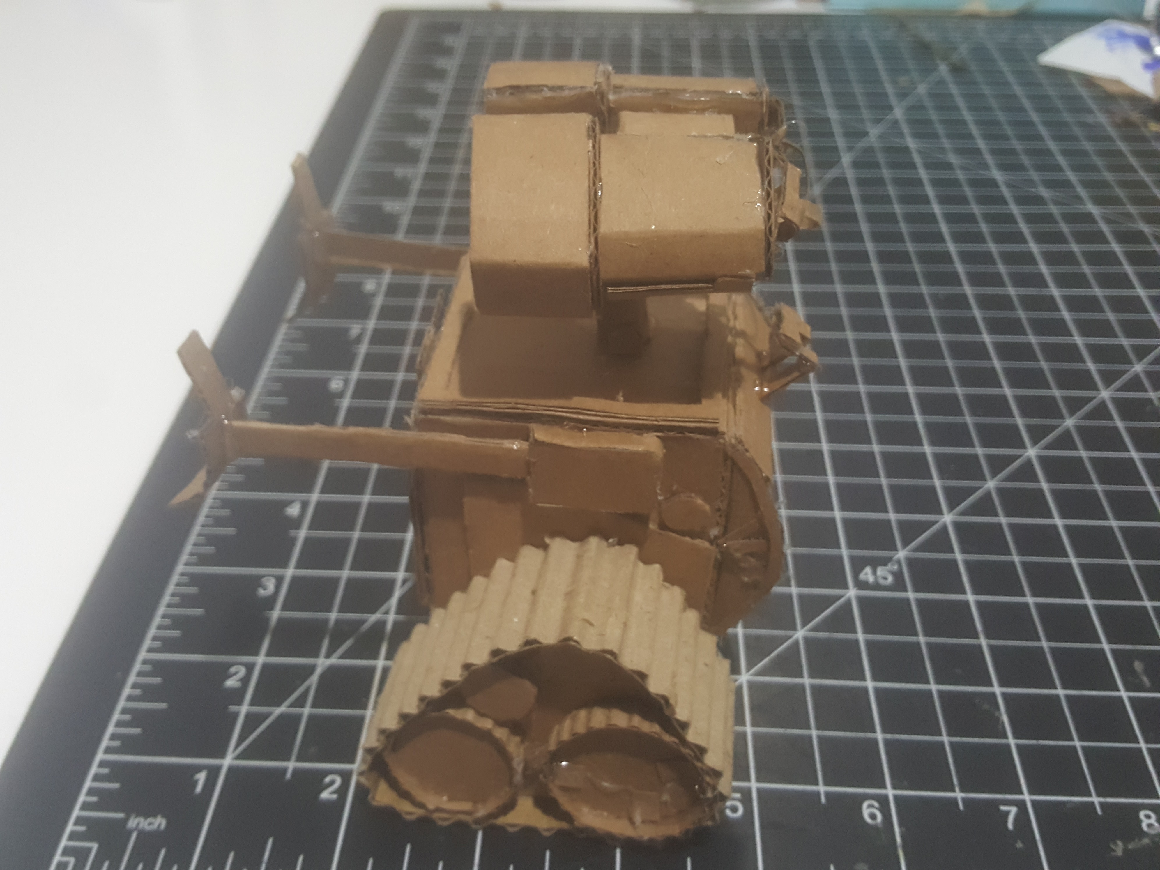 Cardboard WALLE 5 Steps Instructables