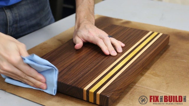 Custom Cutting Board From Scrap Wood - Image 1