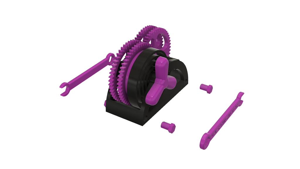 PLA Spring Motor Demonstrator 2 - Free 3D Print Model - MakerWorld