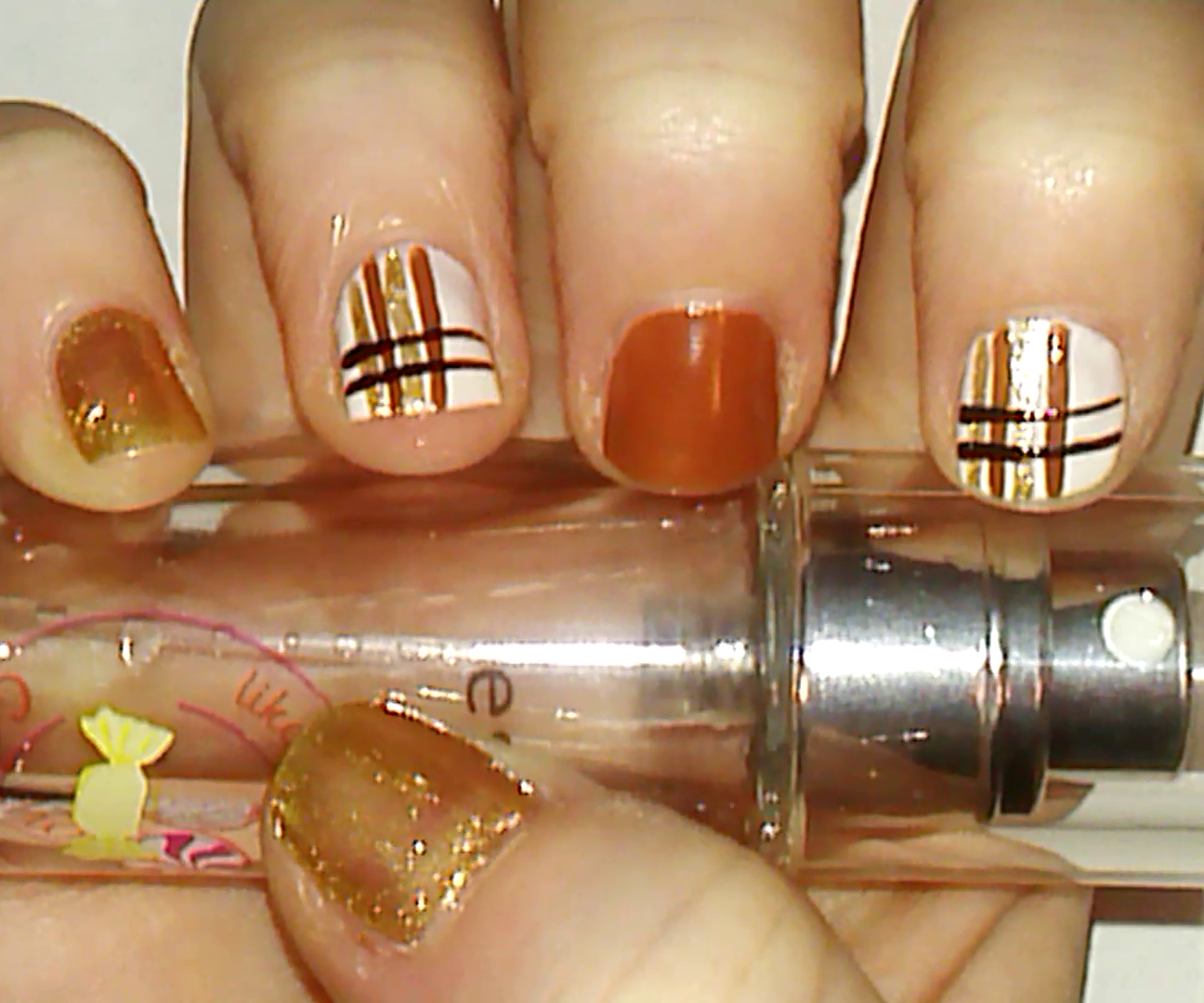 Striped Nail Art Tutorial | Samantha Beauty