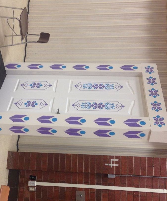 Elsa's Door From the Movie Frozen