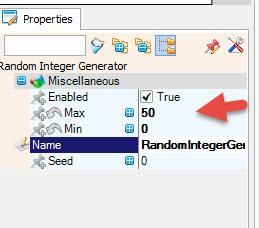 In Visuino Add & Set Components