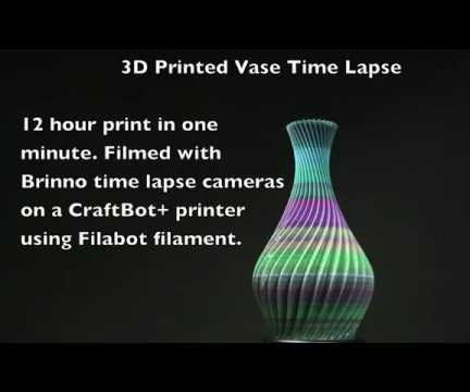 Time Lapse Video for 3D Printing Projects