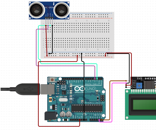 Ultrasonic Distance Sensor Using Arduino