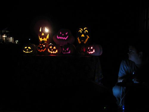 Singing Pumpkins/Parallel Port Relay Box