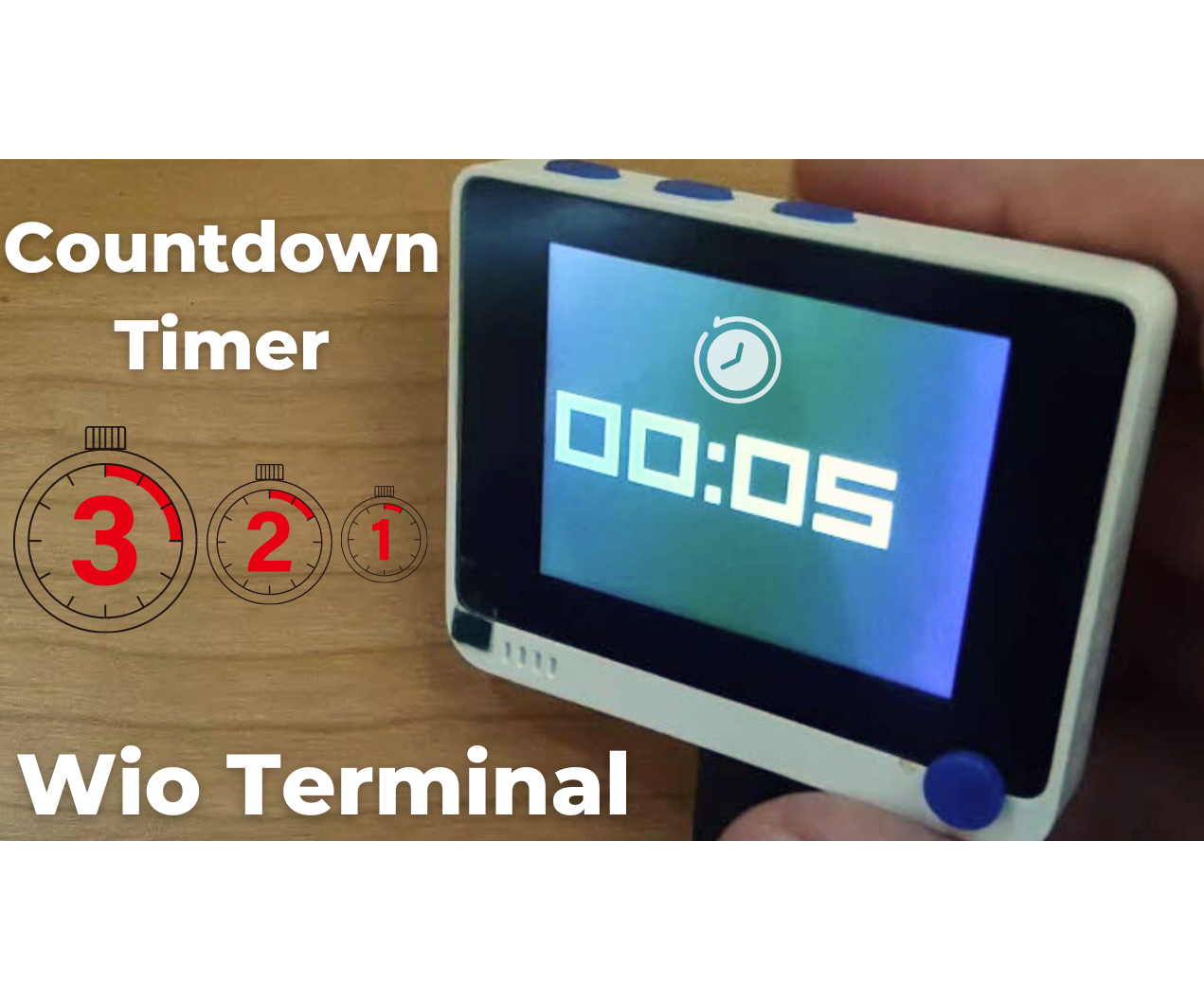 Seeedstudio Wio Terminal Countdown Timer