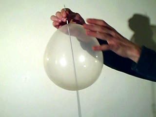 Needle Through Balloon Revealed