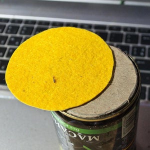 On Top of Cardboard Disks Glue a Felt Patch: 