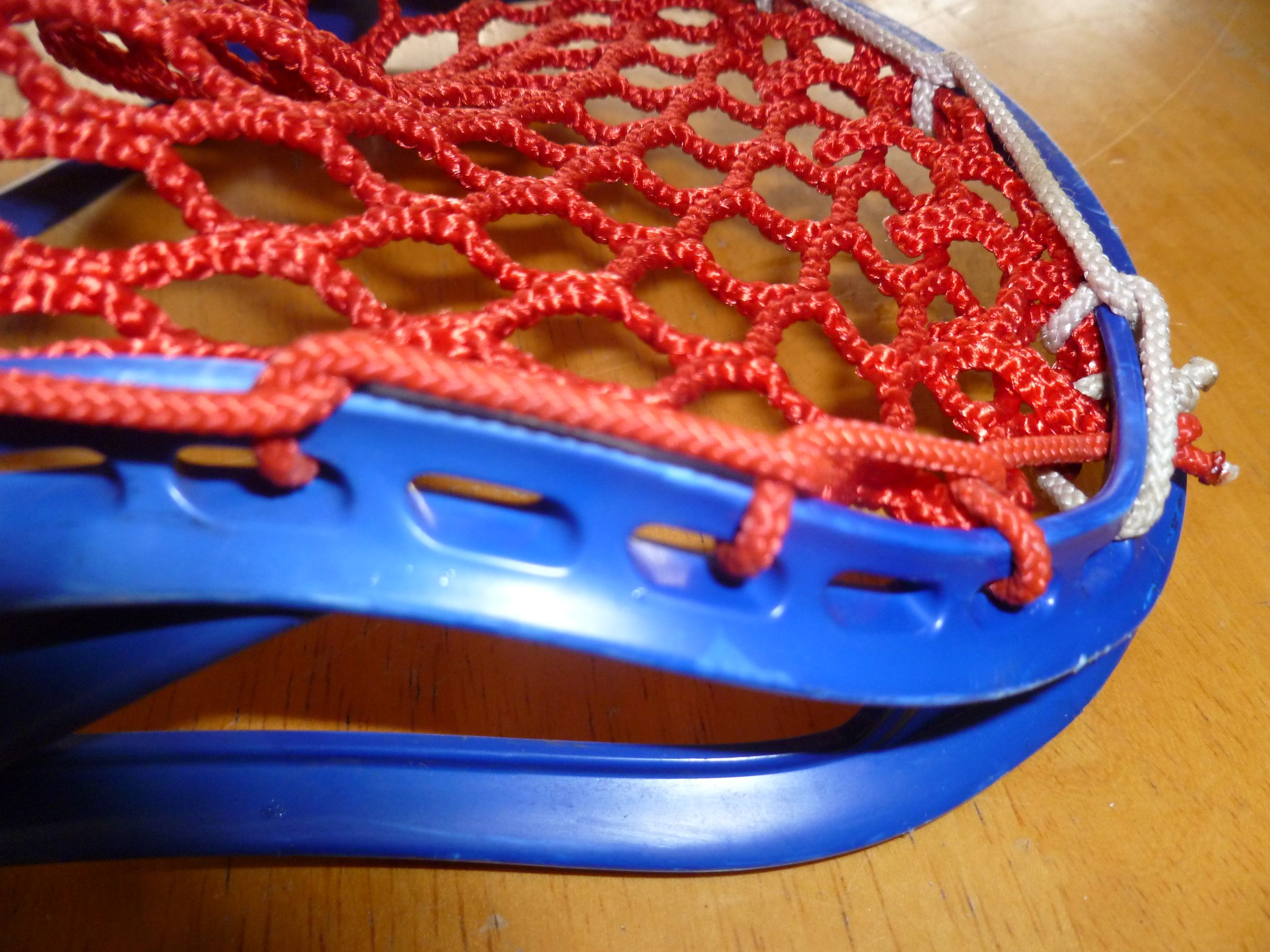 How to String a Lacrosse Head 6 Steps Instructables