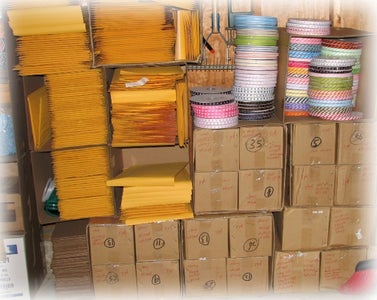 The Cube Without the Drawers Can Be Used for Larger Objects.