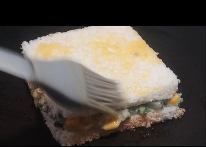 Toasting Our Sandwhich 