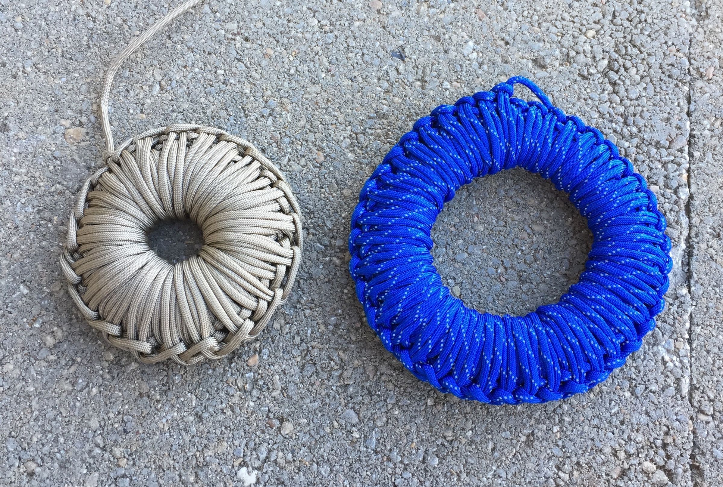 Para (aka 550 or Type III) Cord Donut 5 Steps (with Pictures