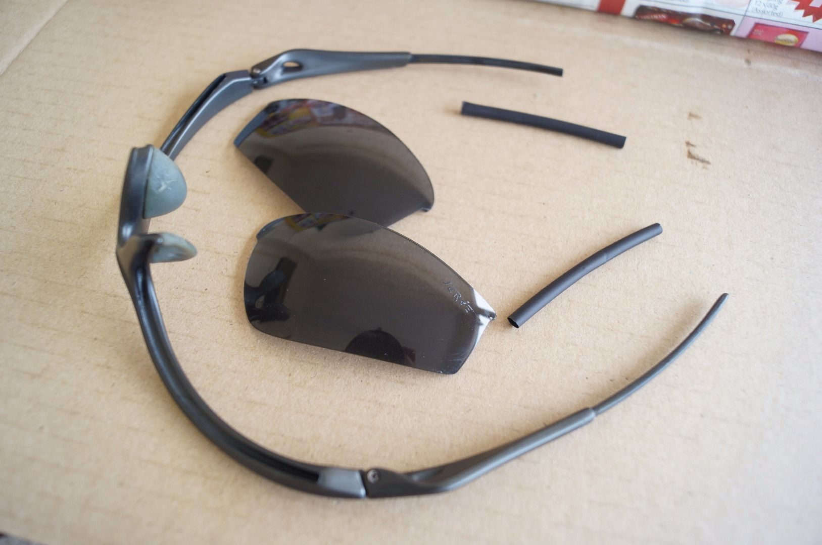 Heat Shrink Tube Replace Sunglasses Temple Tips 5 Steps Instructables