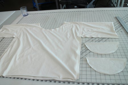 Close Up Under Arms and Side Seams