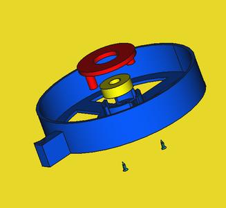Kugellagerhalter Befestigen